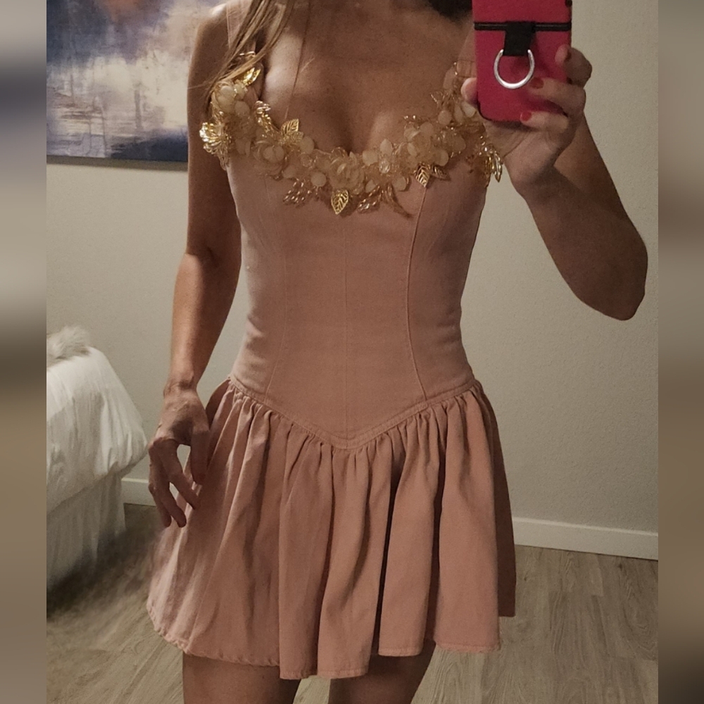 Patbo Denim Mini Dress - Picture 13 of 16